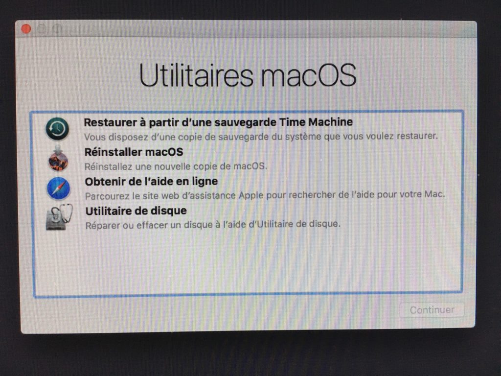 create a recovery disk for mac sierra